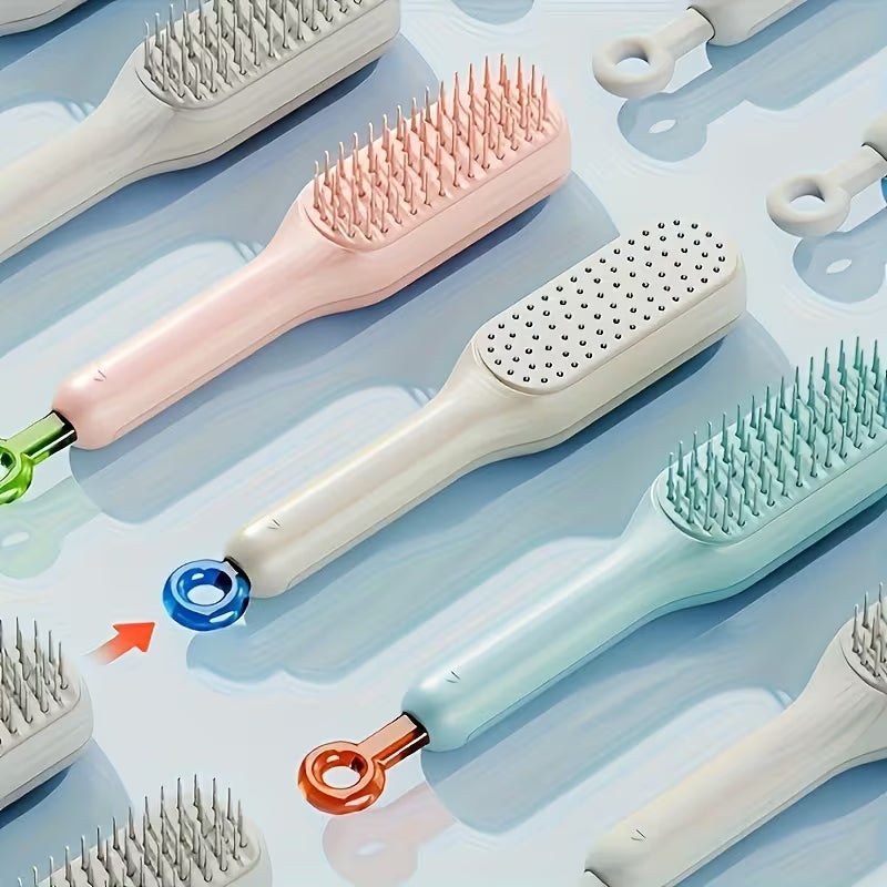 Self-Cleaning Hair Brush