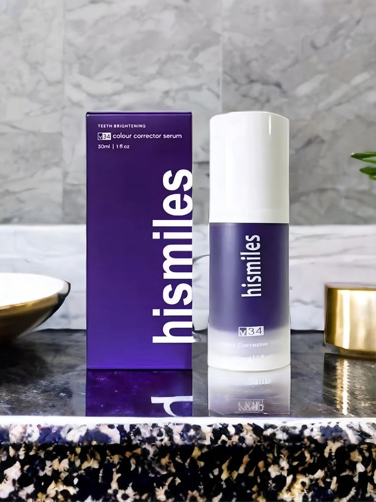 HiSmile V34 Teeth Whitening Serum Purple 30ml